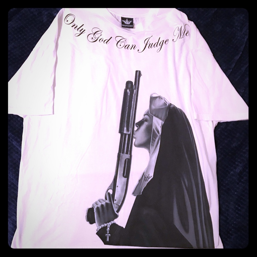 Men’s t shirt “Only God Can Judge Me”